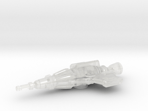 Administration Patrol Ship in Clear Ultra Fine Detail Plastic
