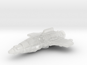 Administration Frigate in Clear Ultra Fine Detail Plastic