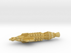 Administration Missile Cruiser in Tan Fine Detail Plastic