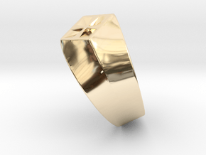 Attract Signet Ring in 9K Yellow Gold : 9 / 59