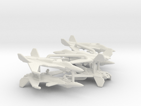 ASF-X Shinden II (Clean) in White Natural Versatile Plastic: 1:700