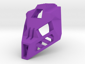 Adaptive pakari visored in Purple Smooth Versatile Plastic