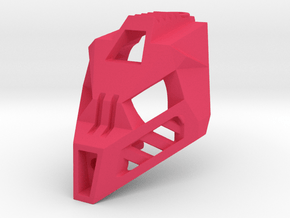 Adaptive pakari visored in Pink Smooth Versatile Plastic