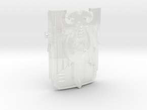 Ultra Legion - Invictus Shields w/Gun in Clear Ultra Fine Detail Plastic: Small