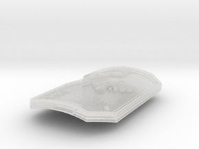 Blood Wing - Marine Boarding Shields in Clear Ultra Fine Detail Plastic: Small