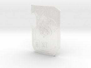 11th Void Drakes - Marine Boarding Shields in Clear Ultra Fine Detail Plastic: Small