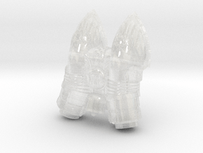Night Tyrants - Vampire Jetpacks (PM) in Clear Ultra Fine Detail Plastic: Small