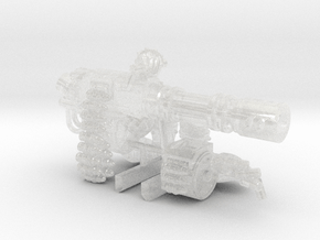 Base - Mega Ripcannon w/Arms in Clear Ultra Fine Detail Plastic: Small