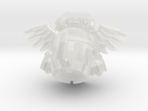 Feather Wing - Gryphus Jetpacks (PM) in Clear Ultra Fine Detail Plastic: Small