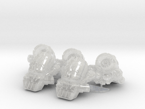 Sons of the Hunt- Gryphus Jetpacks (PM) in Clear Ultra Fine Detail Plastic: Medium
