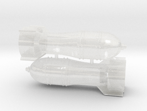 30mm Big Banger: Orc Bombs in Clear Ultra Fine Detail Plastic: Small
