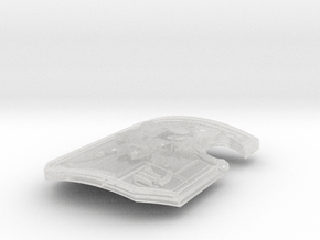 Skota Vlka - Terminator Wall Shields (Right) in Clear Ultra Fine Detail Plastic: Small