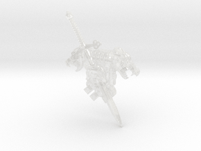 Skota Vlka - P1:Wolfskull PACs w/Claymore  in Clear Ultra Fine Detail Plastic: Small