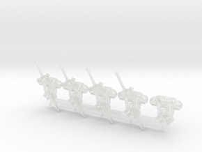 Triskelion - Prime:1 Claymore PACs [Squad 1] in Clear Ultra Fine Detail Plastic: Medium