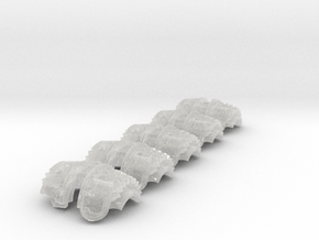 Dragon Scale - T:2e Cataphractii w/Shoulder Shield in Clear Ultra Fine Detail Plastic: Small