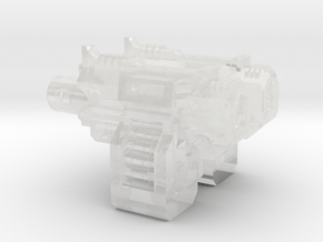 Grav-Bike Weapons: Heavy Rapfire BF01 in Clear Ultra Fine Detail Plastic: Small