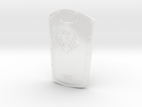 Raven XIX - Tactical Power Shields (Left) in Clear Ultra Fine Detail Plastic: Small