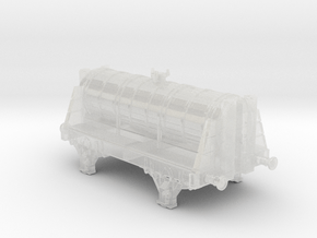 Forbes Abbott and Lennard acid tank wagon N gauge in Clear Ultra Fine Detail Plastic