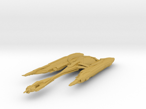Klingon Veqlargh Class 1/7000 in Tan Fine Detail Plastic