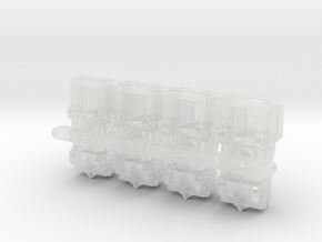 Comet3E tractor in Clear Ultra Fine Detail Plastic: 6mm