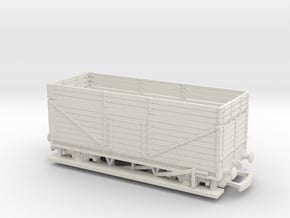 HO/OO LWB Long 7-plank wagon Rails Bachmann in White Natural Versatile Plastic
