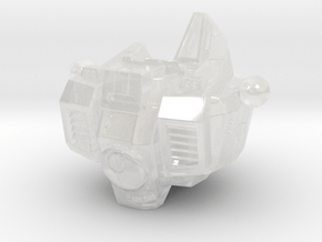 Alternative Commander Torso in Clear Ultra Fine Detail Plastic: d3