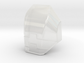 Alternative Shoulder armor in Clear Ultra Fine Detail Plastic: d3