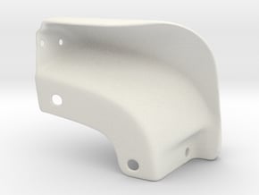 SR5 Mudflap for 96-02 Toyota 4Runner - LEFT SIDE in White Natural Versatile Plastic