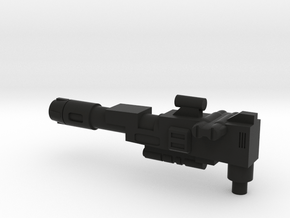 Thunderclash Rifle Transformers in Black Natural Versatile Plastic: Small