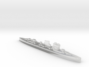 Spanish Baleares cruiser 2.2 inch length in Clear Ultra Fine Detail Plastic
