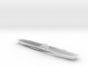 HMS Indomitable carrier 1945 2.6 inch length in Clear Ultra Fine Detail Plastic