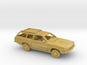 1/64 1972 Ford Pinto Woody Wagon Kit in Tan Fine Detail Plastic