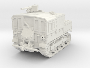 M5 HST MG (covered) 1/72 in White Natural Versatile Plastic
