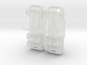 MB G36 6x6 in Clear Ultra Fine Detail Plastic: 1:200