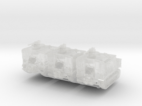 M5 HST MG (covered) (x3) 1/220 in Clear Ultra Fine Detail Plastic