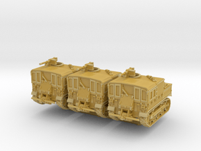 M5 HST MG (covered) (x3) 1/285 in Tan Fine Detail Plastic