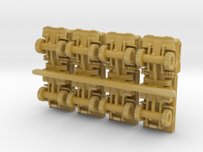 Kamaz 4911 in Tan Fine Detail Plastic: 6mm