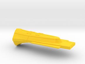 1/1400 Vivace Class Rear Secondary Hull in Yellow Smooth Versatile Plastic
