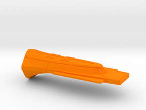 1/1400 Vivace Class Rear Secondary Hull in Orange Smooth Versatile Plastic
