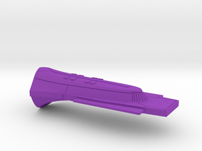 1/1400 Vivace Class Rear Secondary Hull in Purple Smooth Versatile Plastic
