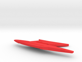 1/1400 Vivace Class Left Nacelle in Red Smooth Versatile Plastic