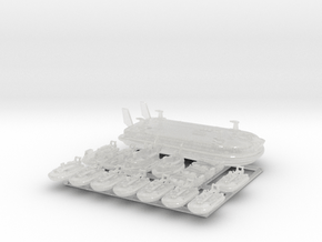 1/1250 BRITISH HOVERCRAFT in Clear Ultra Fine Detail Plastic