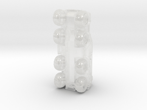 AvtoroShaman 8x8 in Clear Ultra Fine Detail Plastic: 1:200