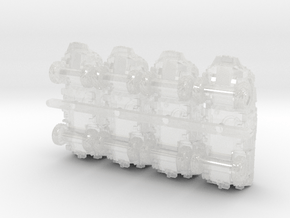 Chaiseri First Win 4x4 MRAP in Clear Ultra Fine Detail Plastic: 6mm