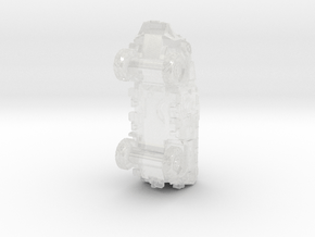 Chaiseri First Win 4x4 MRAP in Clear Ultra Fine Detail Plastic: 1:100