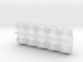 GAZ 2330 in Clear Ultra Fine Detail Plastic: 1:350