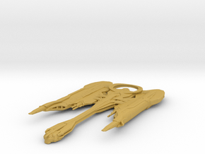 Klingon Qow Class 1/7000 in Tan Fine Detail Plastic