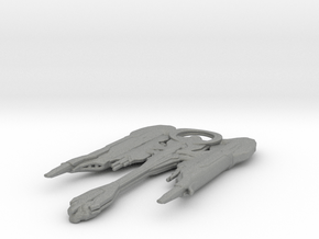 Klingon Qow Class 1/15000 in Gray PA12