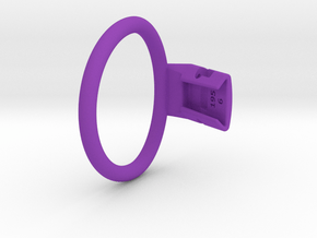 Q4e single ring 62.1mm in Purple Smooth Versatile Plastic: Small