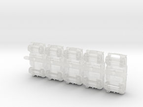 Iveco LMV in Clear Ultra Fine Detail Plastic: 6mm